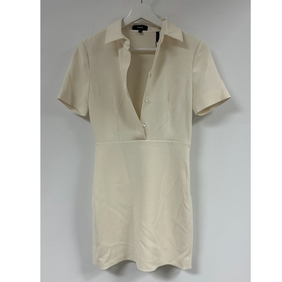 Theory Fitted Admirals Shirt Dress. - Picture 6 of 9